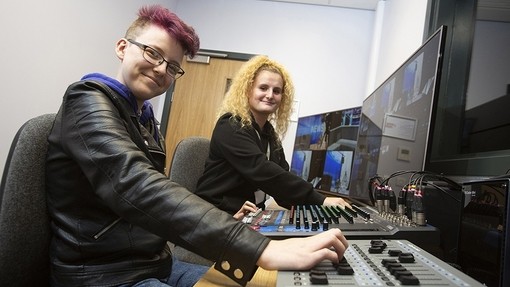 sixth formers music technology, sound design